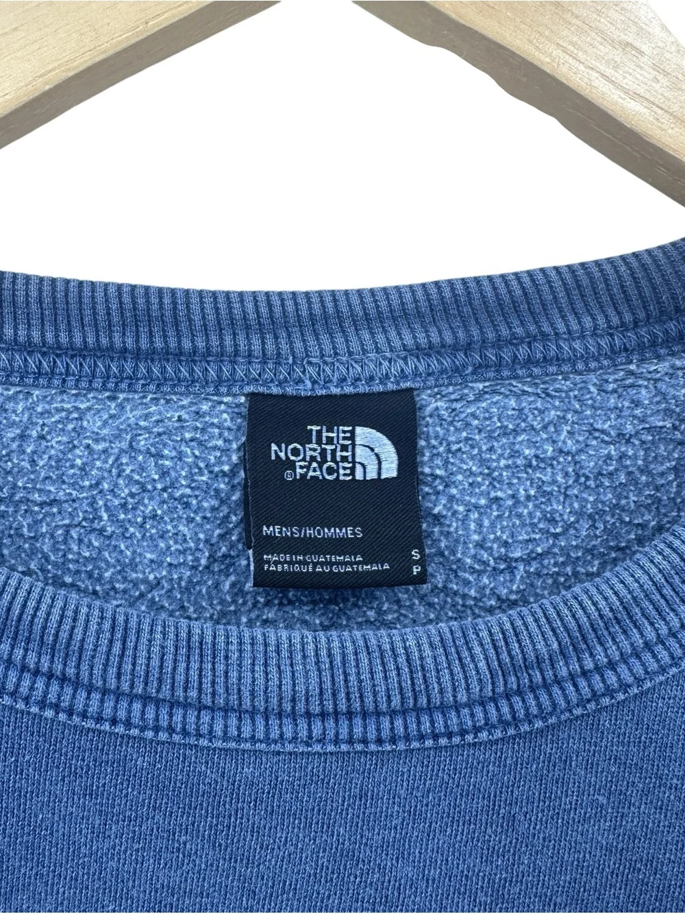 THE NORTH FACE Sweatshirt Crewneck Pullover Long Sleeve Blue